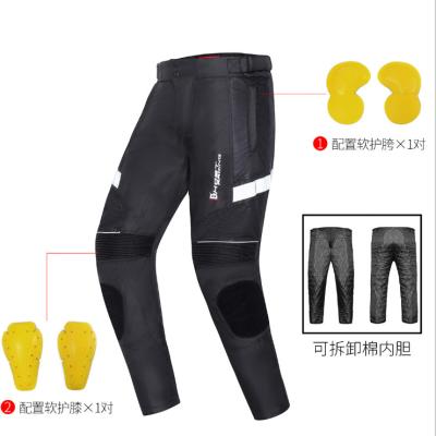 China Source Factory direct sales summer net breathable motorcycle riding racing panties men's drop protection breathable belt gear panties for sale