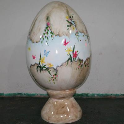 China Nice And Attractive Hand Paint Large Plastic Easter Eggs for sale