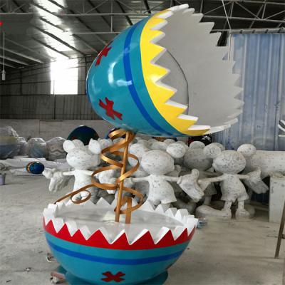 China Big and beautiful giant mall easter egg decoration for sale