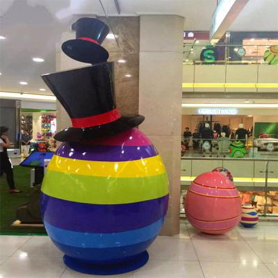 China good and attractive giant easter egg for mall decoration for sale