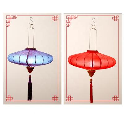 China Folding And Foldable Hot-sale Interesting Looking Palace Lighted Chinese Lantern / Chinese Silk Lantern For Indoor Decoration for sale