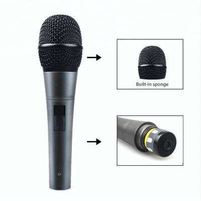 China Microphone MAONO Professional Handheld Dynamic Cardioid Cable Microphone for sale