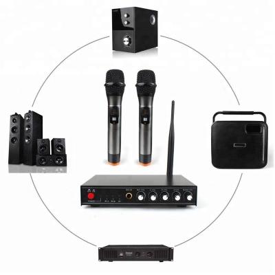 China Handheld microphone all types of karaoke wireless dynamic microphone system for sale