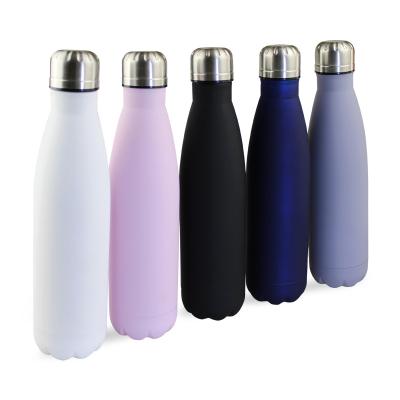 China PORTABLE 500ml Double-wall Insulated Vacuum Flask Stainless Steel Space Series Coke Thermos For Sport Water Bottles Portable Thermoses for sale