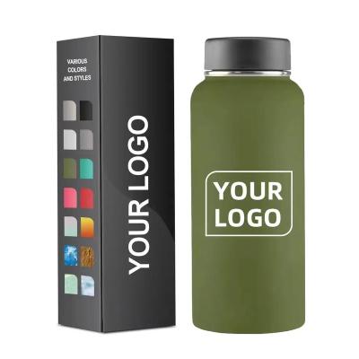 China PORTABLE Custom color and logo 40oz insulated kettle, travel portable stainless steel thermos cup, custom accepted for sale