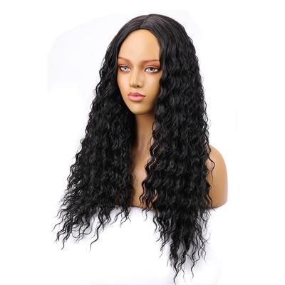 China 2021 Silky Straight Lace Front Vendors Lacefront Water Wave Hair Wholesale High Quality Braided Wig for sale