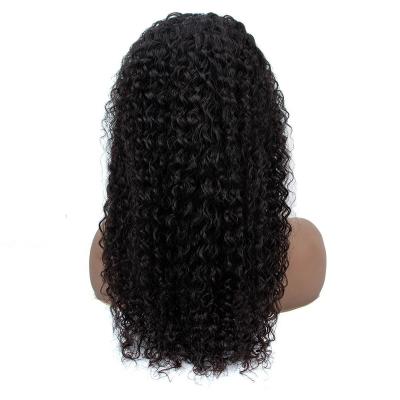 China Jerry Curly Wave Human Hair Full Front Lace Wig Natural Raw Full Lace Wig For Women Long Hair Wholesale Deep Curly Wigs for sale