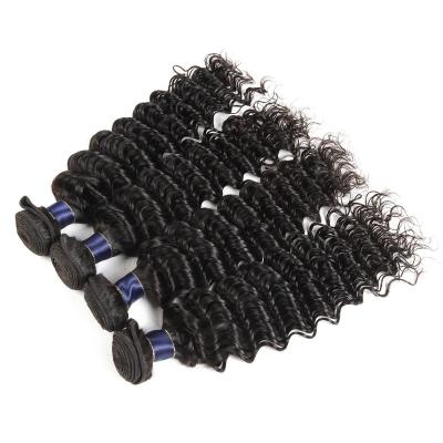 China Wholesale Straight Mink Brazilian Virgin Deep Wave Hair Bundles Hair Extensions 100 Seller for sale