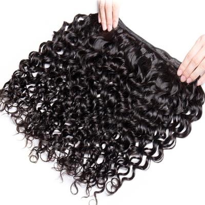 China 100% Brazilian Remy Water Wave Hair Bundles Unprocessed Straight Water Wave Hot Sellers Water Wave Hair Bundles For Black Women for sale