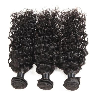 China Water Wave Straight Hair Bundles Unprocessed Brazilian Water Wave Hair Bundles for sale