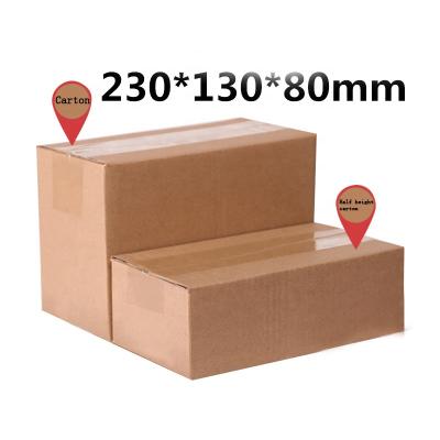 China Handmade Rectangle Strong Mailing Cardboard Moving Packing Box Corrugated Cardboard Shipping Boxes for sale