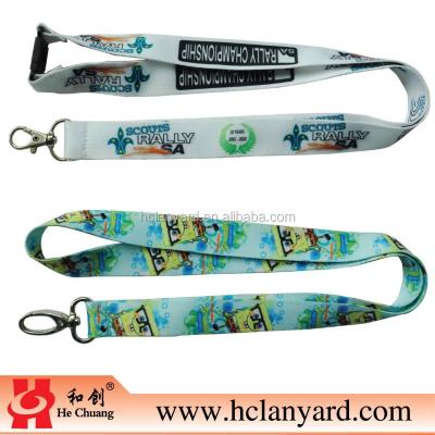 China 2021 Blank Promotional Gift OEM Sublimation Polyester Lanyards With Logo Custom Keychain Mobile Phone Neck Straps for sale