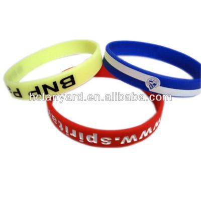 China Stylish silicone wristbands for sale