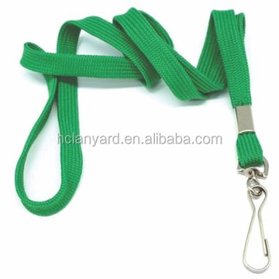 China Promotional Gift Custom Logo Flat Tubular Lanyards Silk Screen Printing Neck Strap /PK for sale