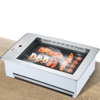 China Beaming-Hot Popular Rectangular BBQ Equipment Cooker For Restaurant BBQ Grill Electric Oven GEC-1500DCT-3 for sale