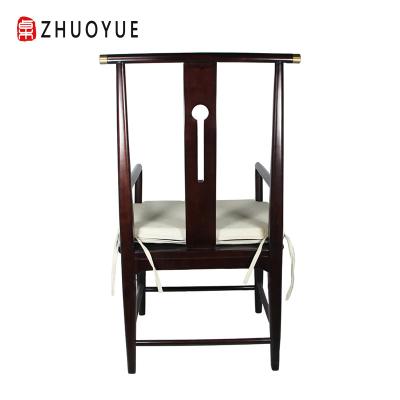 China Modern Chinese Style Restaurant Solid Wood Equipment Dining Chair for sale