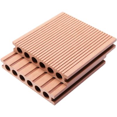 China Modern Exterior Deck Flooring 25mm Exterior Wpc Decking Flooring WPC Flooring for sale