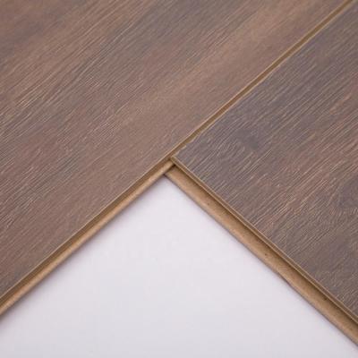 China 12mm modern natural color solid wood multilayer multilayer laminate wood flooring for sale