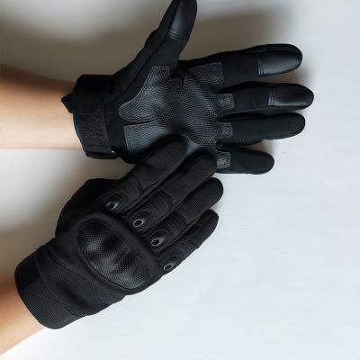 China Factory Direct Wholesale Comfortable Full Finger Military Tactical Gloves Tactical Gloves Maintain Order for sale