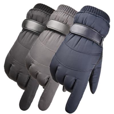 China Outdoor Waterproof Black Finger Sport Waterpoof Snowboard Gloves Ski Gloves Winter Prisafety Custom Color Feature Material Type for sale