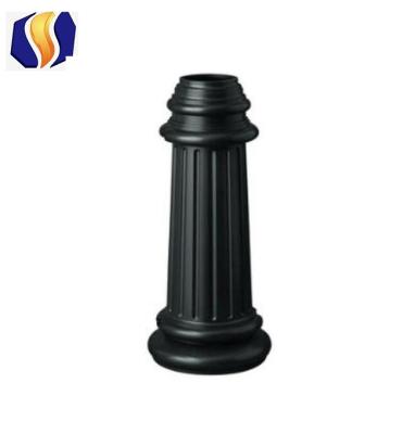 China Square Street Cast Aluminum Lighting Pole Base Post Street Cast Aluminum Lighting Pole Base for sale