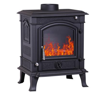 China Factory Direct Selling Indoor Cast Iron Wood Burning Stove , Antique Wood Burning Stove for sale