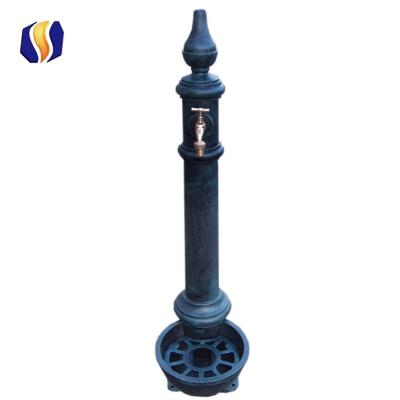 China Antique Antique Cast Iron Garden Fountain Wall Fountain Garden Water Feature for sale