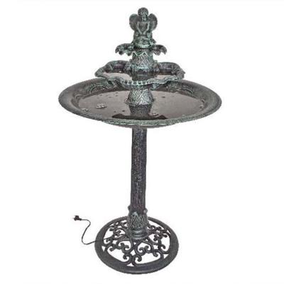 China Metal Cast Iron Garden Application Fountain Garden Decorative Water Fountain for sale