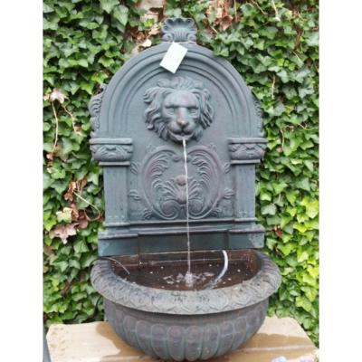 China Garden Decorate Item China Supplier Head Lion Garden Fountain, Cast Iron Garden Fountain for sale