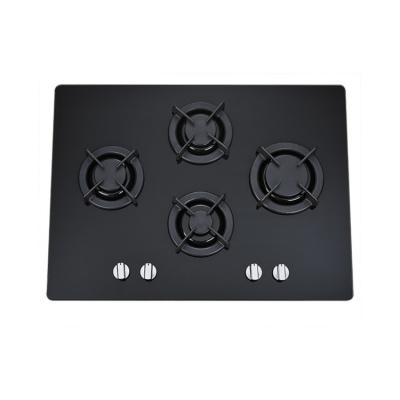 China Wholesale Electronic Front Control Ignition Four Burner Gas Stove Kitchen Appliances Automatic Stove for sale