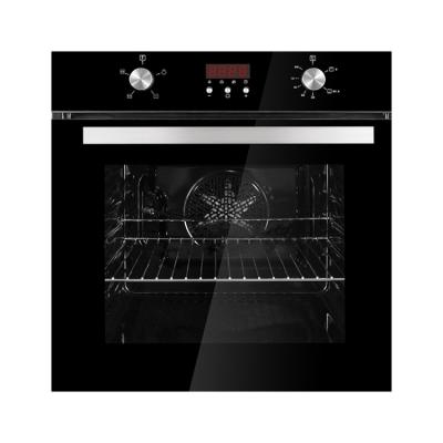 China Full gas oven factory price gas built-in pizza oven removable inner glass thermostable electric rotisserie oven for sale