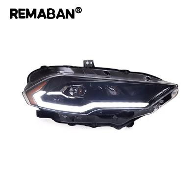 China Full LED 2018 REMABAN 2019 2020 Headlights Car Headlight Assembly With Welcome Breathing Lamp For Ford Mustang Mustang Coupe for sale