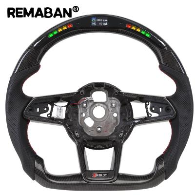 China Sports for audi A4A5A6A7 S3S4S5 RS3 RS4 RS5 TT sport R8 carbon fiber steering wheel modification for sale