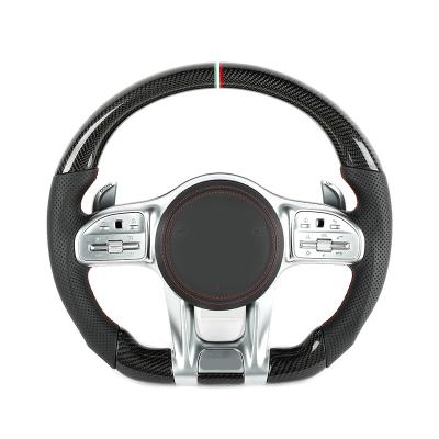 China Carbon fiber factory direct sales of the entire Mercede s car series can be modified to upgrade the new AM-G steering wheel for sale