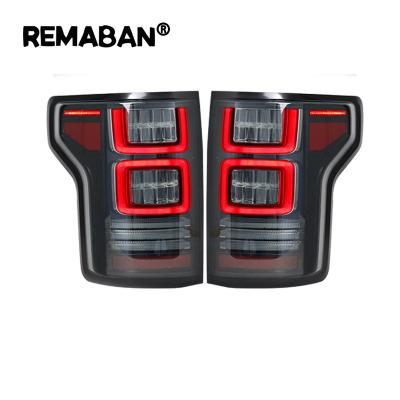 China De Remaban Factory Car Accessories Full LED Tail Light Rear Lamp 2015-2019 Rear Lights For Ford F150 F-150 for sale