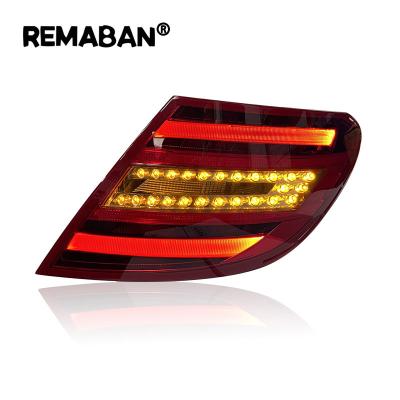 China Dynamic Full LED Tail Light Tail Light For Mercedes Benz W204 C CLASS C180 C200 C260 C63 C Class C180 C200 C260 C63 Set Tail Light Lamp 2009-2013 for sale