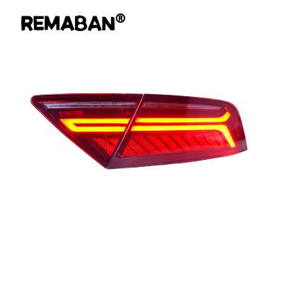 China REMABAN LED Light Bar Tail Lights Suitable for 2010-2014) Audi A7 4G Facelift Cherry Red Smoke A7 Designs ( for sale