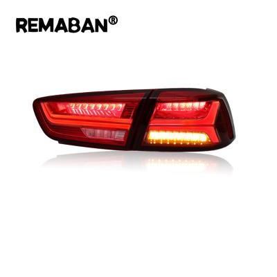 China Remaban maker for car lamp for LANCER EVO 2010-2018 tail light tail light plug and play EX with Lancer sequential indicator for sale