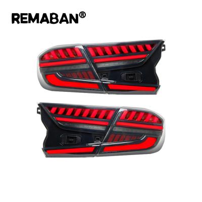 China Plug and play wholesales 10th taillights with sequential LED tail lamps rear lights 2017 2018 2019 for Accord for sale