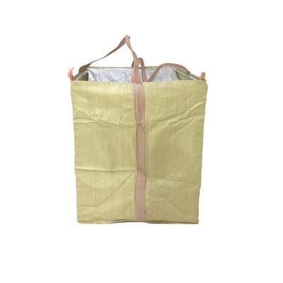 China Breathable cheap high quality strong durable fibc big jumbo 1 ton pp plastic bag for sale