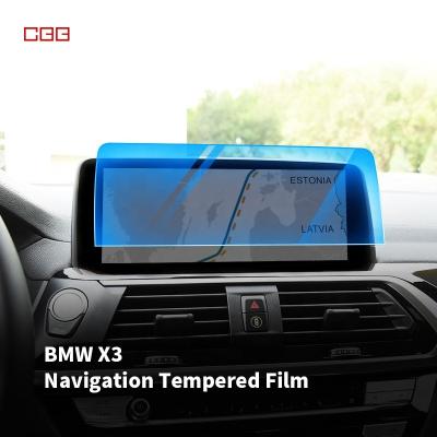 China Explosion-proof for BMW X3X4 car screen protector film LED instrument tempered glass film anti-blue light tempered film for sale