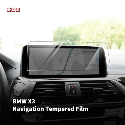 China China Wholesale Price Car Screen Explosion Proof Protector For BMW X3 X4 LED Protector Tempered Glass Film Car GPS Screen Protector Modify for sale