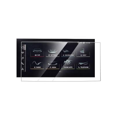 China Explosion-proof apply for Audi Q7/Q8 center control navigation instrument LCD screen HD glass tempered protective film for sale