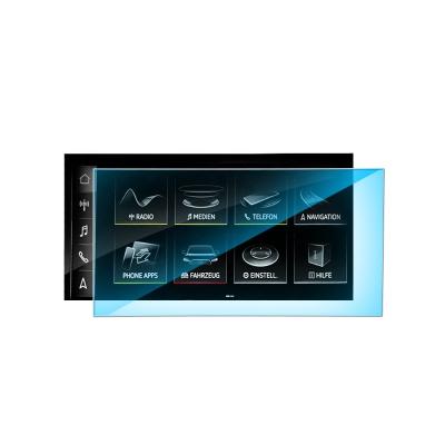 China Explosion-proof apply to Audi Q5L/A4L/A5 central control navigation instrument display screen blue glass tempered protective film for sale