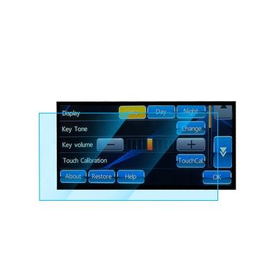 China Explosion-proof blue light glass toughened protective film display screen for Audi A6L/A6/A7 central control navigation instrument for sale