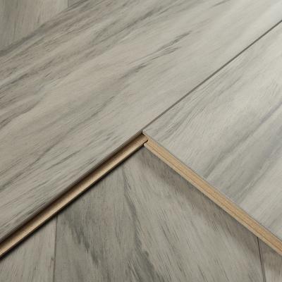 China Anti-slip High Quality Waterproof HDF Parquet Laminate Laminated Wood Flooring for sale