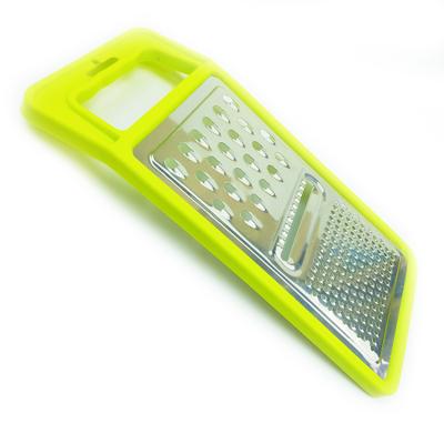 China Sustainable Hot Sale Stainless Steel Vegetable Flat Grater , Cheese Grater Kitchen Accessories for sale