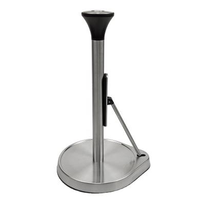 China Modern Amazon Can Be Fixed And Stretched Stainless Steel Paper Towel Holder for sale