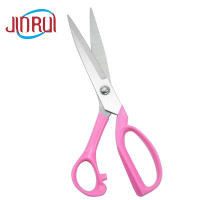 China Sharpness Sewing Stainless Steel Tailor Scissors Grass Scissors Shears Clipping With Plastic Handle for sale