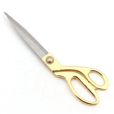 China Sharpness Sewing Stainless Steel Tailor Scissors Shears Cut With Plating for sale